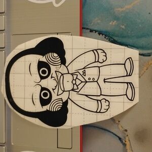 Jigsaw sticker vinyl Halloween